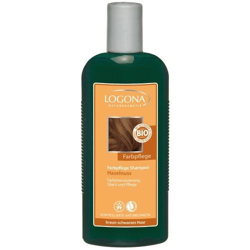 Logona színmegőrző sampon mogyoró barna fekete hajra - 250ml 1 Logona színmegőrző sampon mogyoró barna fekete hajra - 250ml