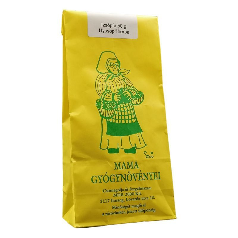 Mama Drog izsópfű gyógynövénytea - 50 g 1 Mama Drog izsópfű gyógynövénytea - 50 g