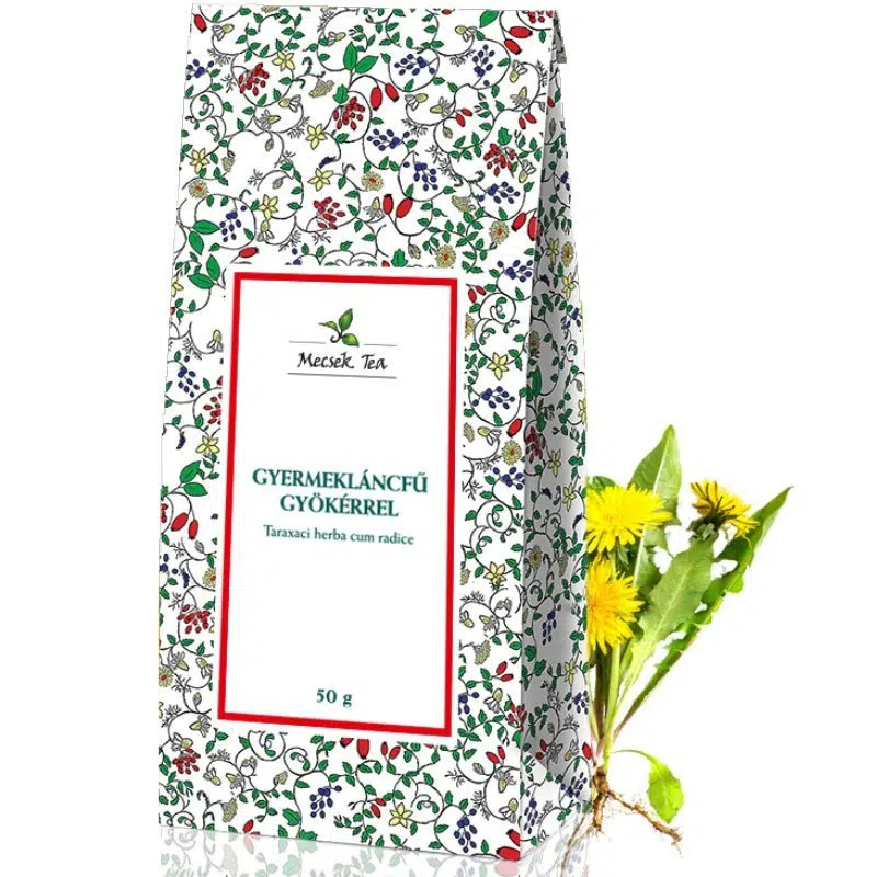 Mecsek Gyermekláncfű gyökérrel szálas tea - 50g 1 Mecsek Gyermekláncfű gyökérrel szálas tea – 50g