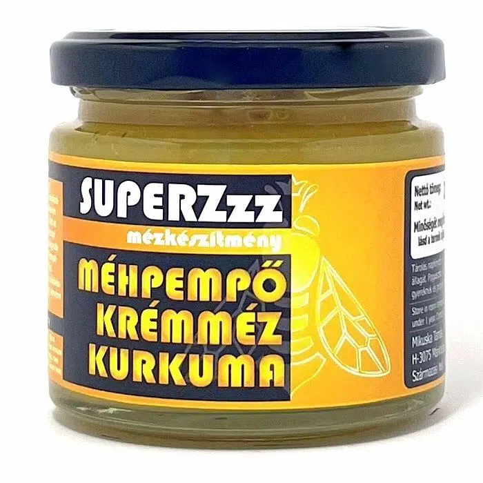 Mézzz SUPERZzz Méhpempős krémméz - 250g 1 Mézzz SUPERZzz Méhpempős krémméz - 250g