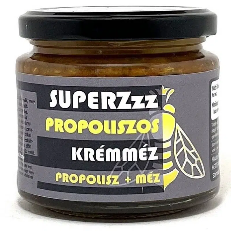 Mézzz SUPERZzz Propoliszos krémméz - 250g 1 Mézzz SUPERZzz Propoliszos krémméz - 250g