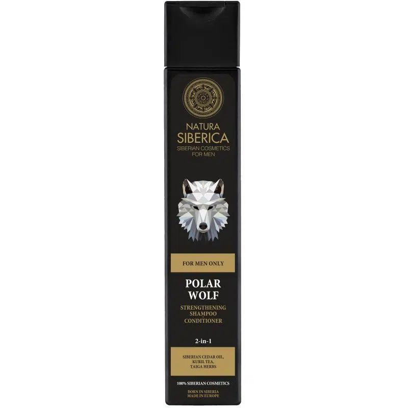 Natura Siberica Erősítő sampon és hajkondicionáló férfiaknak - 250ml 1 Natura Siberica Erősítő sampon és hajkondicionáló férfiaknak - 250ml