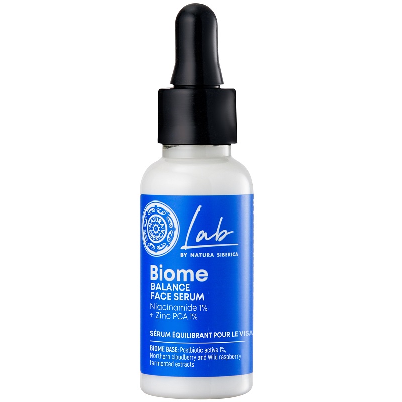 Natura Siberica Lab Biome Balance arcszérum Niacinamiddal - 30ml 1 Natura Siberica Lab Biome Balance arcszérum Niacinamiddal - 30ml