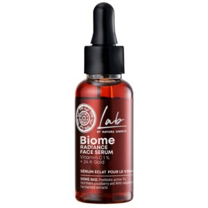Natura Siberica Lab Biome Radiance C-vitaminos arcszérum 24k arannyal - 30ml