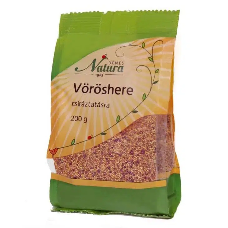 Natura vöröshere csíráztatásra - 200g 1 Natura vöröshere csíráztatásra - 200g