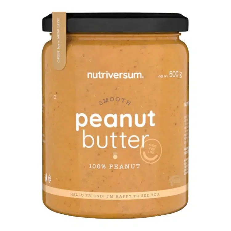 Nutriversum FOOD Peanut Butter smooth - 500g 1 Nutriversum FOOD Peanut Butter smooth - 500g