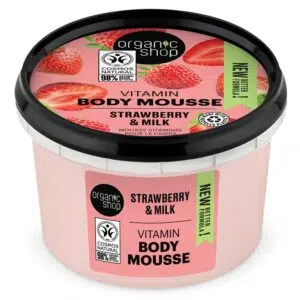 Organic Shop "Eper joghurt" testápoló mousse - 250ml