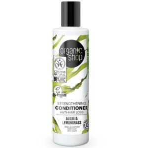 Organic Shop Erősítő és hajhullás elleni kondicionáló algával és citromfűvel - 280ml