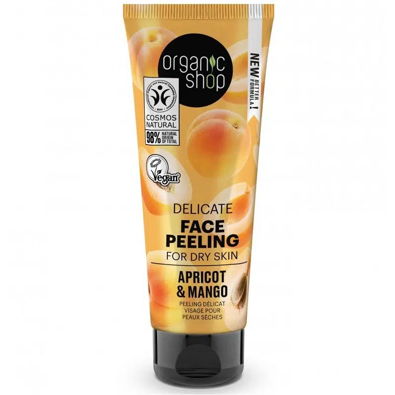 Organic Shop Kisimító arckrém sárgabarackkal és mangóval - 50ml 1 Organic Shop Kisimító arckrém sárgabarackkal és mangóval - 50ml