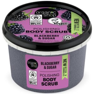Organic Shop Polishing testradír szederrel és cukorral - 250ml