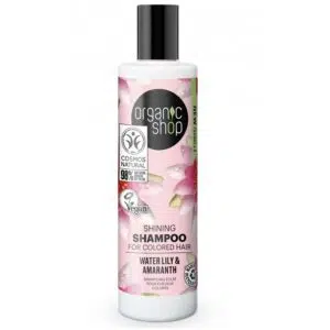 Organic Shop Shine sampon vízililiommal és amaránttal - 280ml