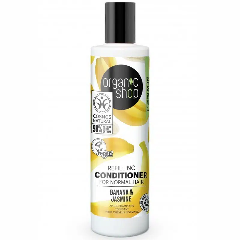 Organic Shop Tápláló kondicionáló banánnal és jázminnal - 280ml 1 Organic Shop Tápláló kondicionáló banánnal és jázminnal - 280ml