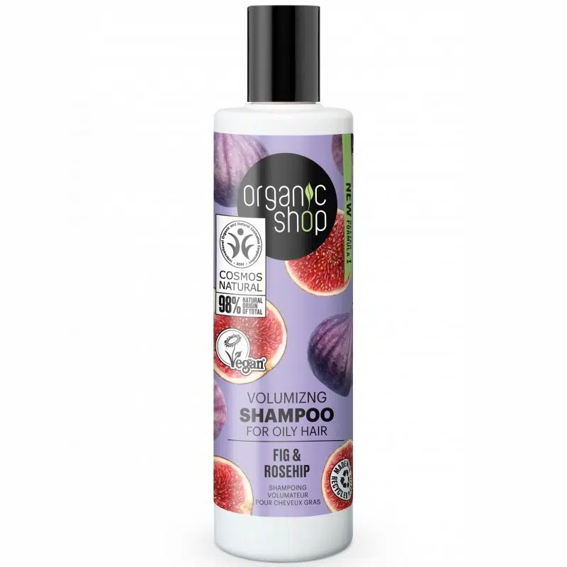 Organic Shop Volumennövelő sampon fügével és csipkebogyóval - 280ml 1 Organic Shop Volumennövelő sampon fügével és csipkebogyóval - 280ml