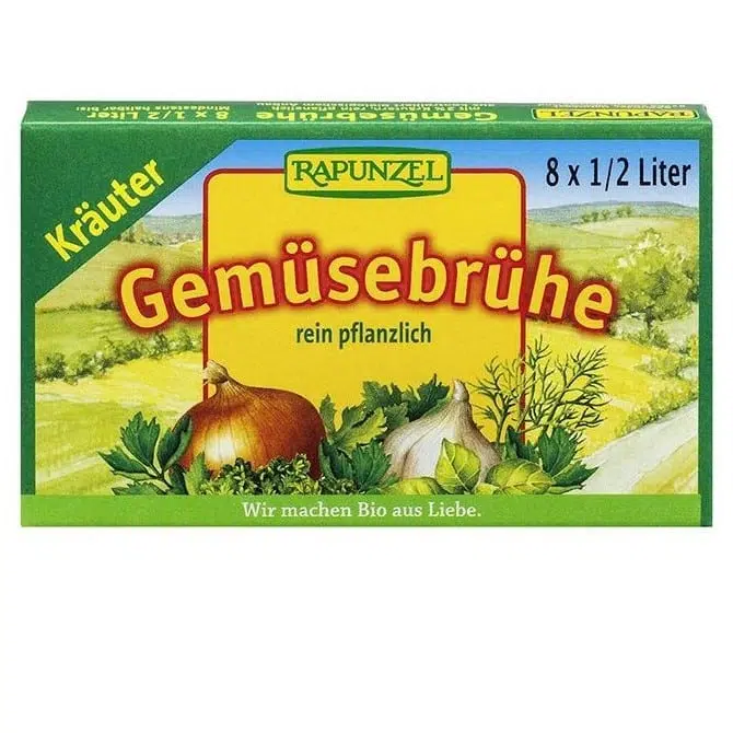 Rapunzel BIO Zöldségleveskocka eredeti - 8db 1 Rapunzel BIO Zöldségleveskocka eredeti - 8db