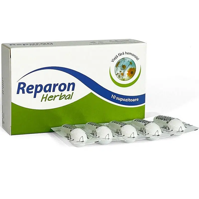 Reparon Herbal végbélkúp - 10db 1 Reparon Herbal végbélkúp - 10db