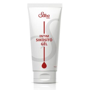 Sába Intim síkosító gél illatmentes - 75ml