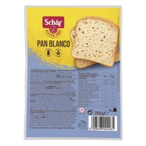 Schr Gluténmentes kenyér szeletelt pan blanco - 250g