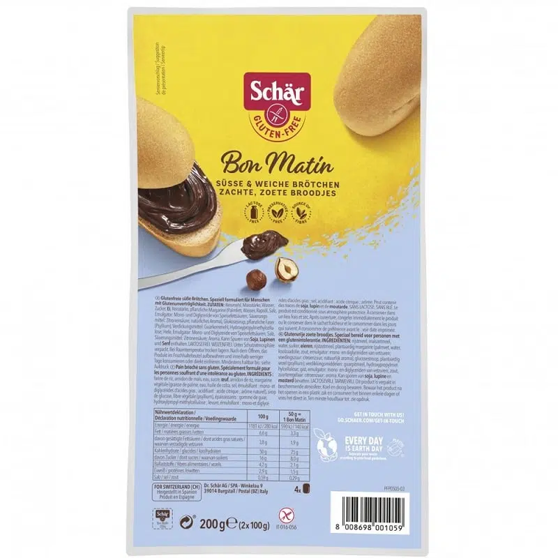 Schr gluténmentes édes kiflik Bon Matin - 200g 1 Schr gluténmentes édes kiflik Bon Matin - 200g