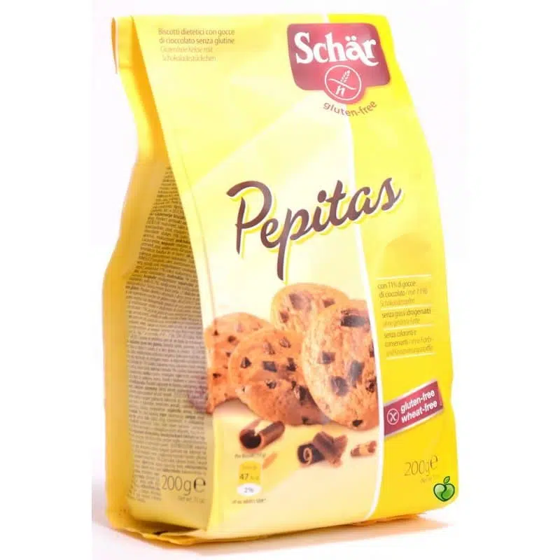 Schr gluténmentes pepitas csokis keksz - 200g 1 Schr gluténmentes pepitas csokis keksz - 200g