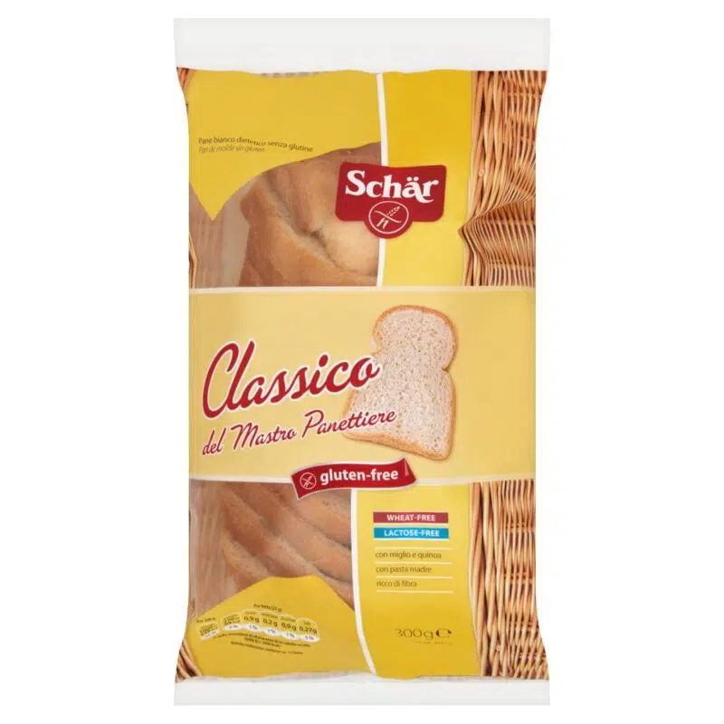Schr gluténmentes szeletelt classic fehér kenyér - 300g 1 Schr gluténmentes szeletelt classic fehér kenyér - 300g