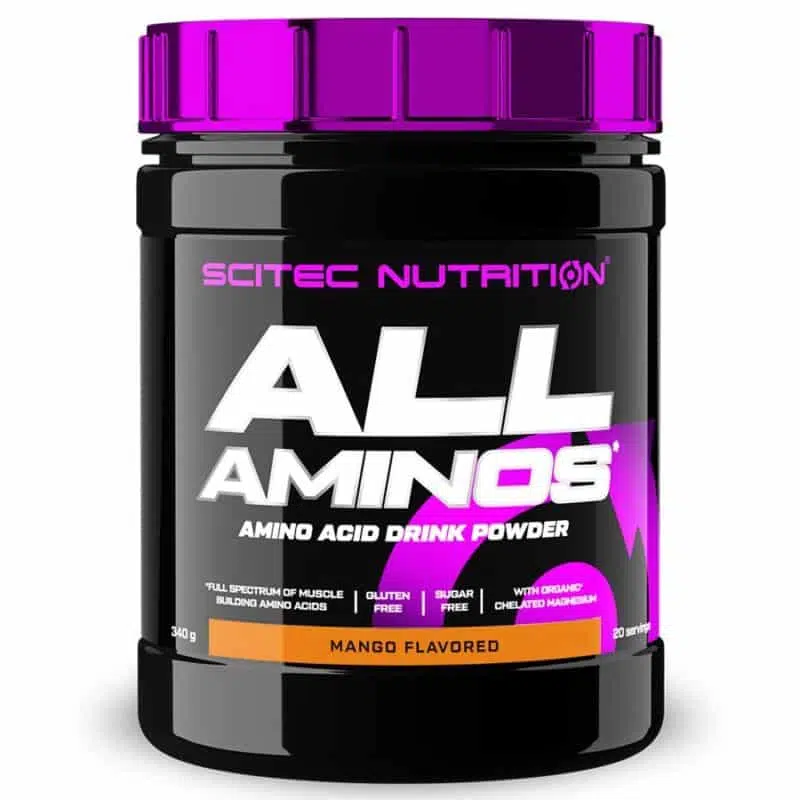 Scitec Nutrition All Aminos mangó ízű italpor - 340g 1 Scitec Nutrition All Aminos mangó ízű italpor - 340g