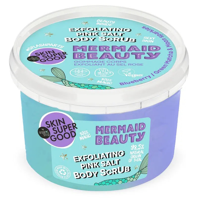 Skin Super Good Hámlasztó Mermaid Beauty testradír - 250ml 1 Skin Super Good Hámlasztó Mermaid Beauty testradír - 250ml