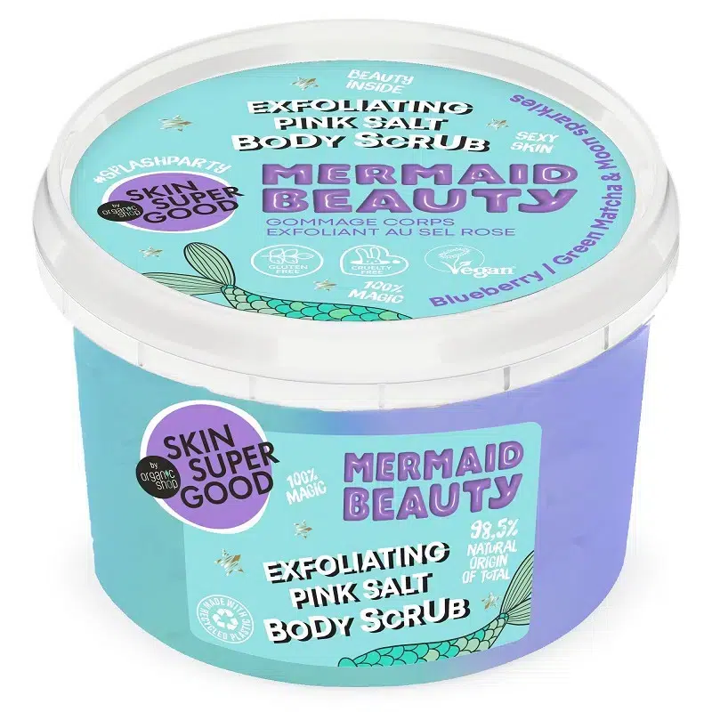 Skin Super Good Hámlasztó Mermaid Beauty testradír - 250ml 1 Skin Super Good Hámlasztó Mermaid Beauty testradír - 250ml