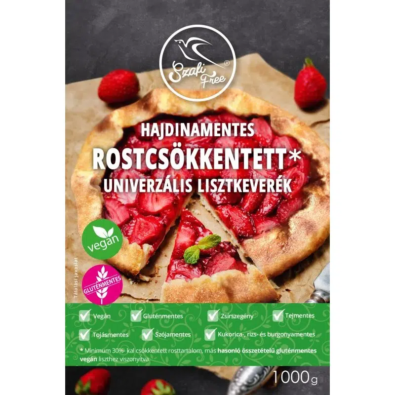Szafi Free Hajdinamentes rostcsökkentett univerzális lisztkeverék - 1000g 1 Szafi Free Hajdinamentes rostcsökkentett univerzális lisztkeverék - 1000g