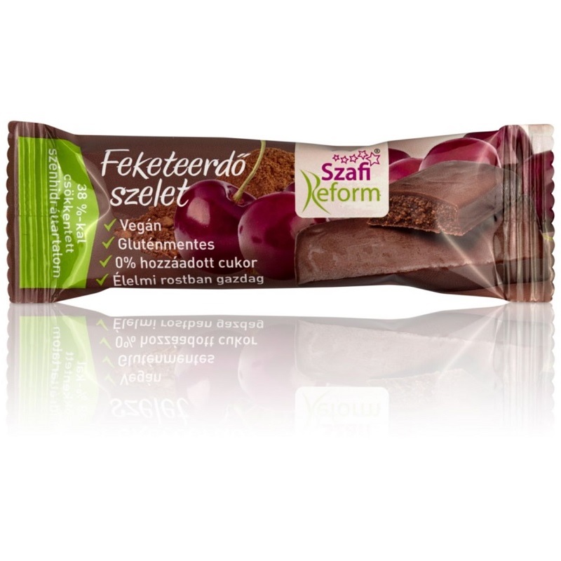 Szafi Reform Feketeerdő szelet - 25g 1 Szafi Reform Feketeerdő szelet - 25g