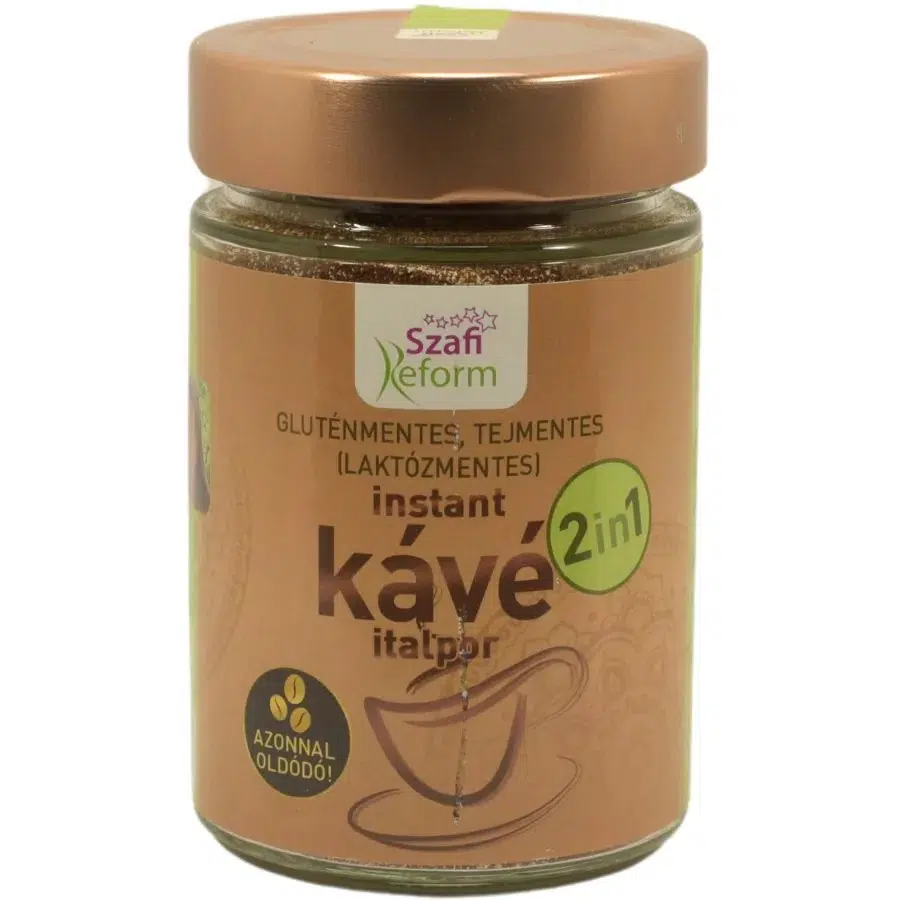 Szafi Reform Instant kávé italpor 2in1 - 150g 1 Szafi Reform Instant kávé italpor 2in1 - 150g