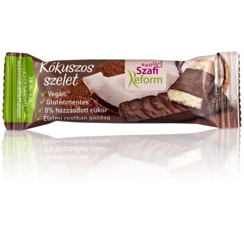 Szafi Reform Kókuszos szelet - 25g 1 Szafi Reform Kókuszos szelet - 25g