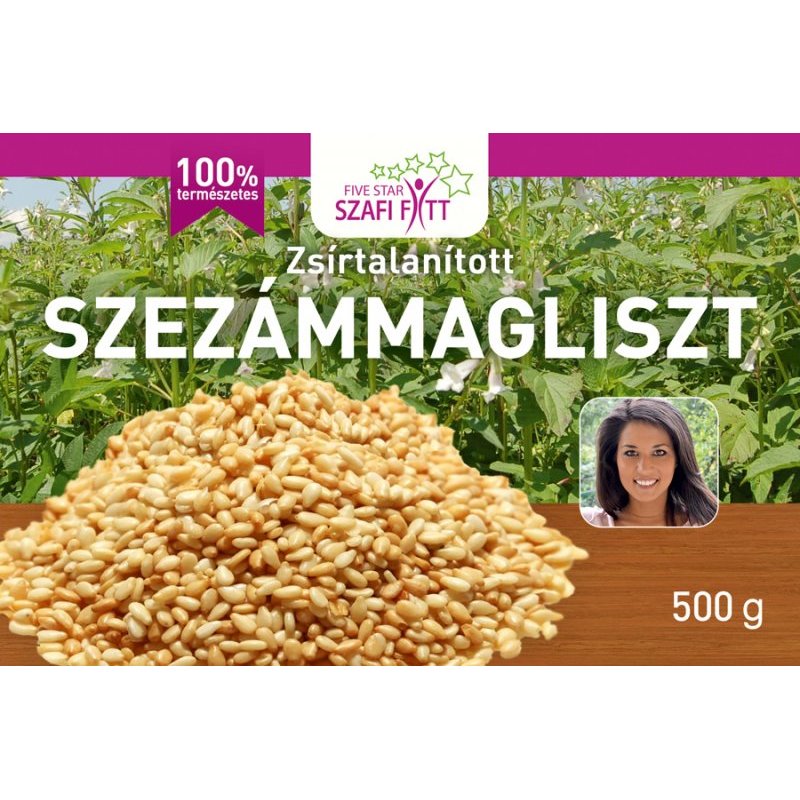 Szafi Reform zsírtalanított szezámmagliszt - 500g 1 Szafi Reform zsírtalanított szezámmagliszt - 500g