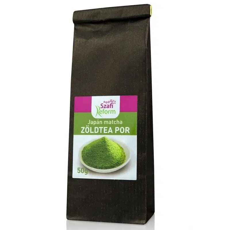 Szafi Reform Japán matcha zöldtea por - 50g 1 Szafi Reform Japán matcha zöldtea por - 50g
