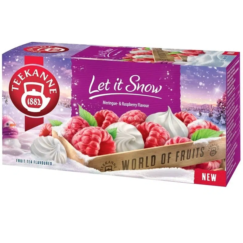 Teekanne Let it snow málna&habcsók tea - 20 filter 1 Teekanne Let it snow málna&habcsók tea – 20 filter