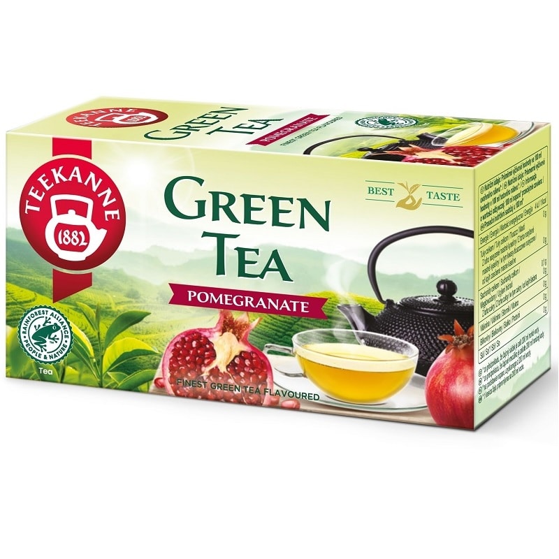 Teekanne Zöld tea gránátalmás - 20 filter 1 Teekanne Zöld tea gránátalmás – 20 filter