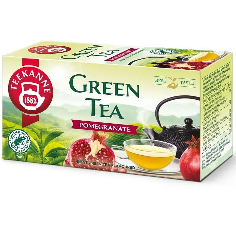 Teekanne Zöld tea gránátalmás - 20 filter 1 Teekanne Zöld tea gránátalmás – 20 filter