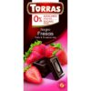 Torras Étcsokoládé epres - cukor- és gluténmentes - 75g