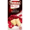 Torras Fehércsokoládé goji bogyós - cukor- és gluténmentes - 75g