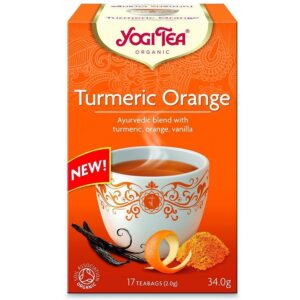Yogi Bio Kurkuma narancs tea - 17 filter