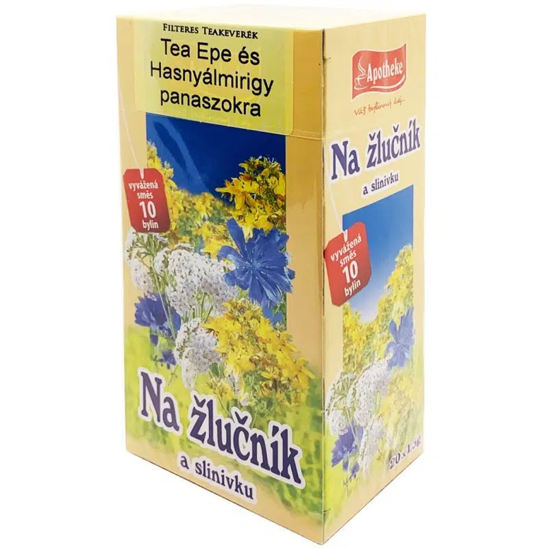 Apotheke Herbal tea epe és hasnyálmirigy panaszokra - 20 filter 1 Apotheke Herbal tea epe és hasnyálmirigy panaszokra - 20 filter