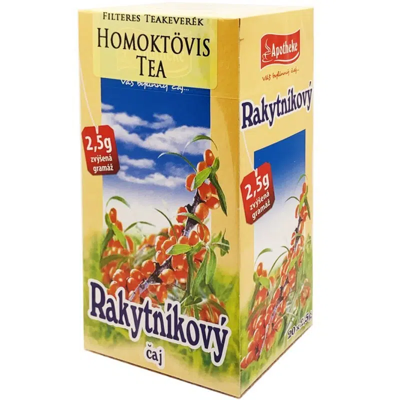 Apotheke Homoktövis tea - 20 filter 1 Apotheke Homoktövis tea - 20 filter