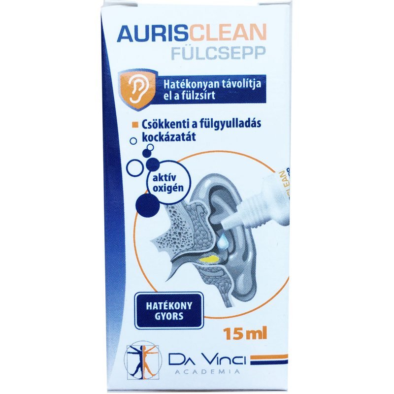 Aurisclean fülcsepp - 15ml 1 Aurisclean fülcsepp - 15ml