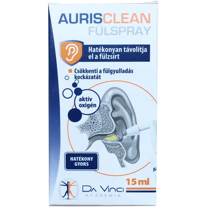 Aurisclean fülspray - 15ml 1 Aurisclean fülspray - 15ml