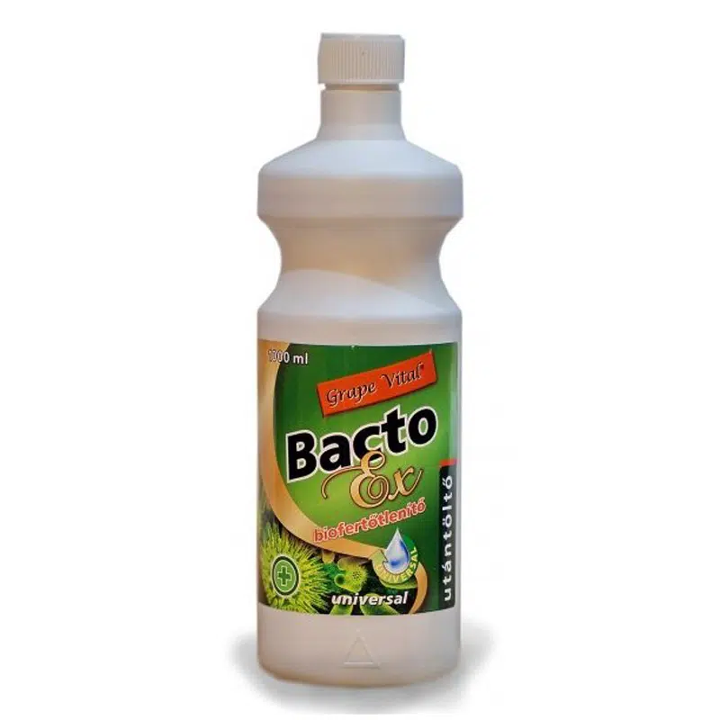 BactoEX Univerzális biofertőtlenítő utántöltő - 1000ml 1 BactoEX Univerzális biofertőtlenítő utántöltő - 1000ml
