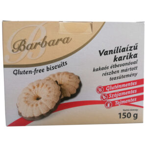 Barbara gluténmentes vaníliás karika - 150g