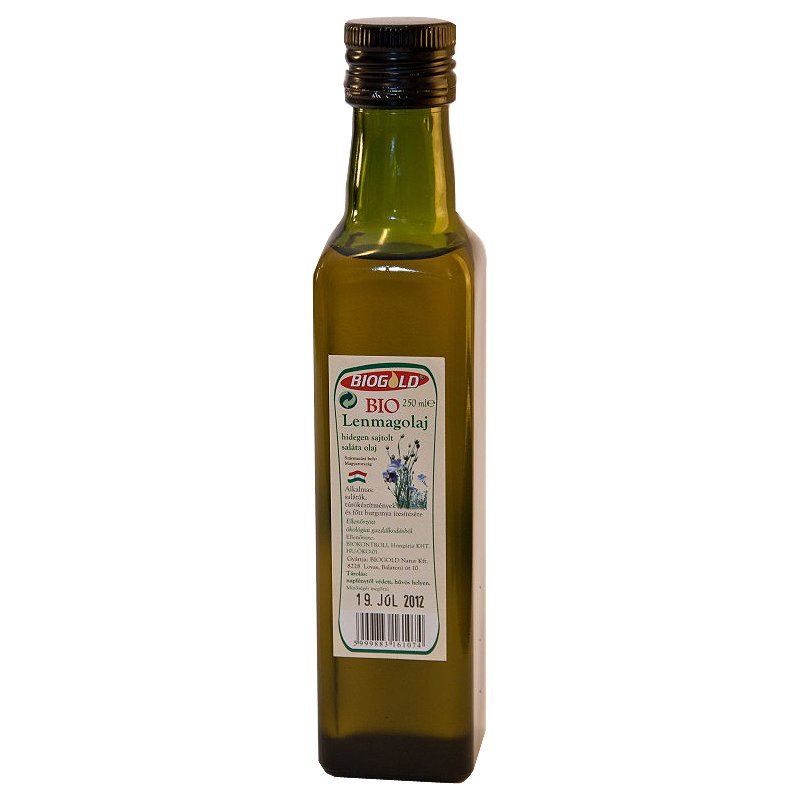 Biogold Lenmagolaj salátaolaj - 250ml 1 Biogold Lenmagolaj salátaolaj - 250ml