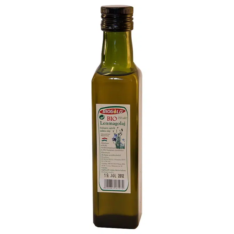 Biogold Lenmagolaj salátaolaj - 250ml 1 Biogold Lenmagolaj salátaolaj - 250ml