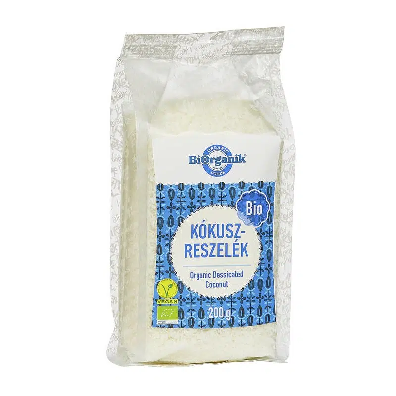 Biorganik bio kókuszreszelék - 200g 1 Biorganik bio kókuszreszelék - 200g