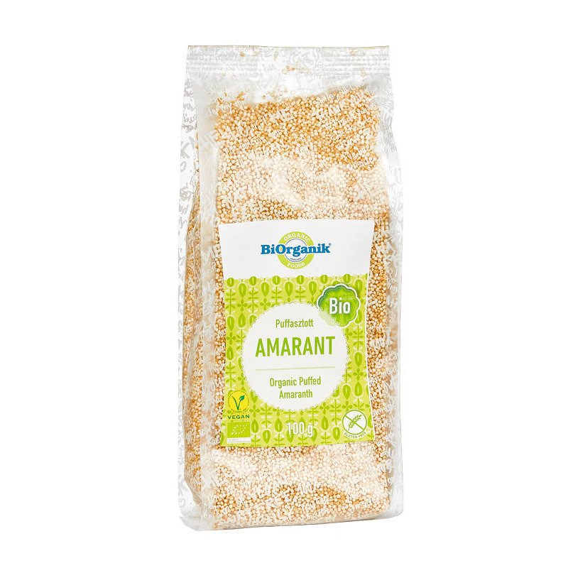 Biorganik Bio Puffasztott amarant - 100g 1 Biorganik Bio Puffasztott amarant - 100g