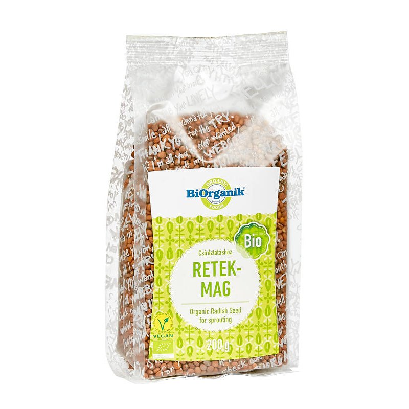 Biorganik Bio retekcsíra mag - 200g 1 Biorganik Bio retekcsíra mag - 200g